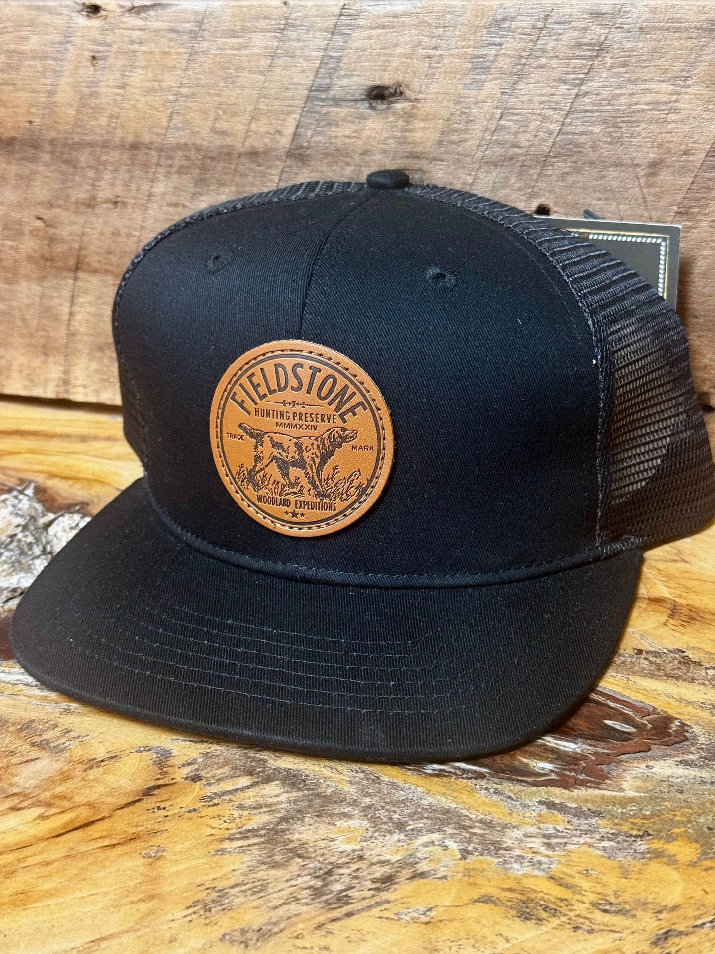 Preserve Circle Patch Hat - Black