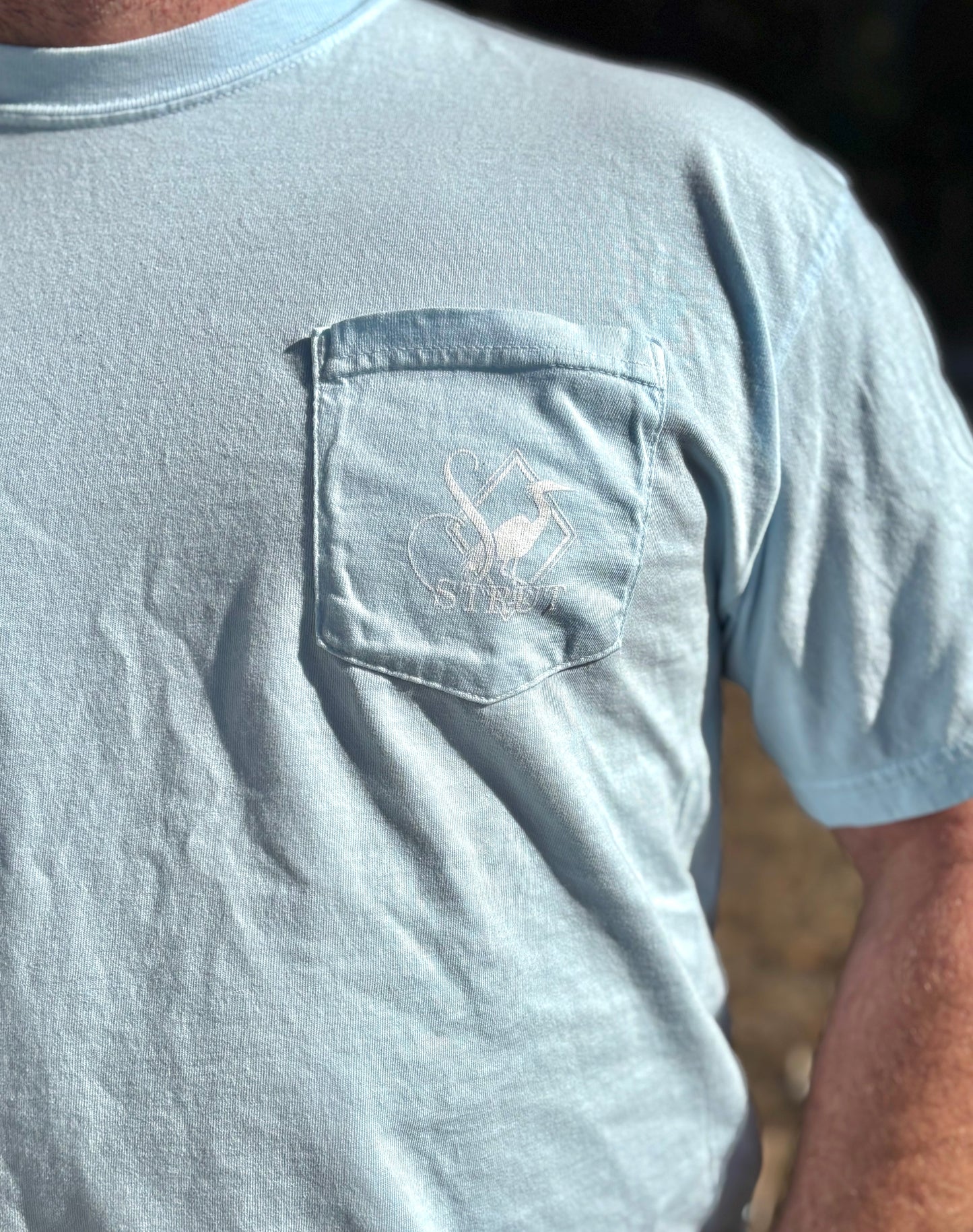 Duck Tripod Pocket Tee