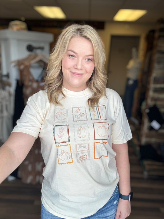 Fall Stamps Tee