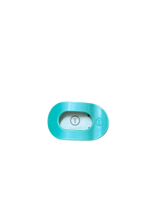 Totally Turquoise Teleties Flat Clip - Small