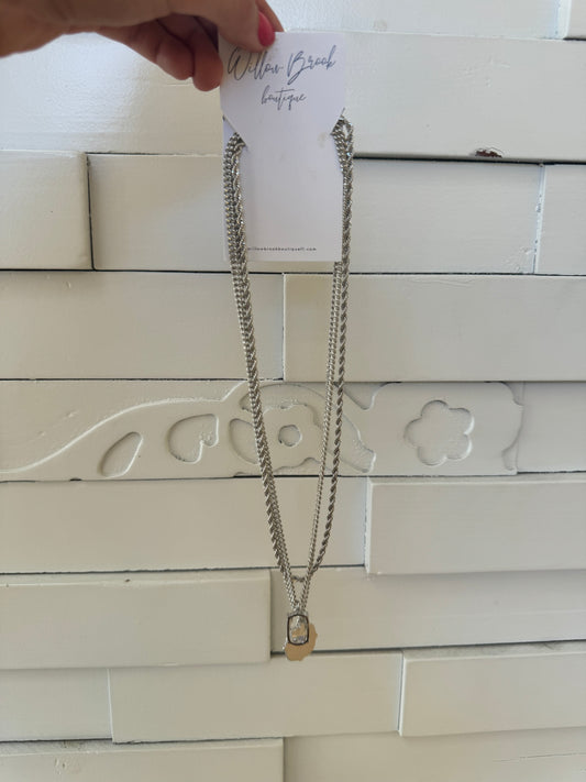 Kiley necklace silver