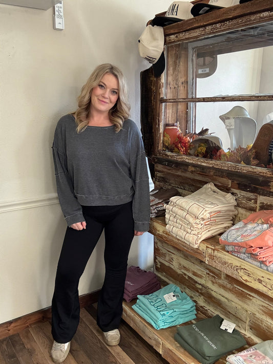 Bronze Flared Leggings