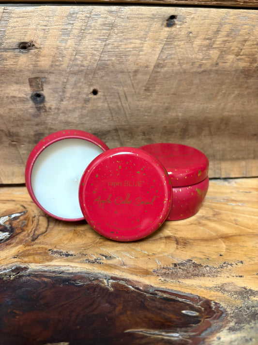 3 oz Glimmer Mini Tin Candle - Apple Cider