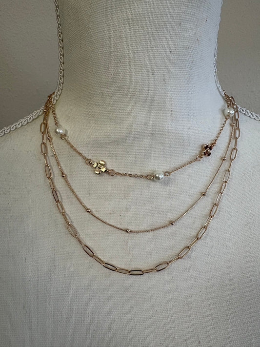 Pearl Charm Necklace