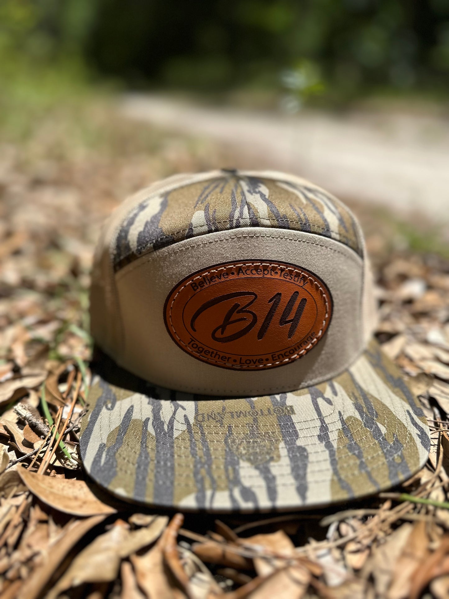 B14 Bottomland Camo Hat