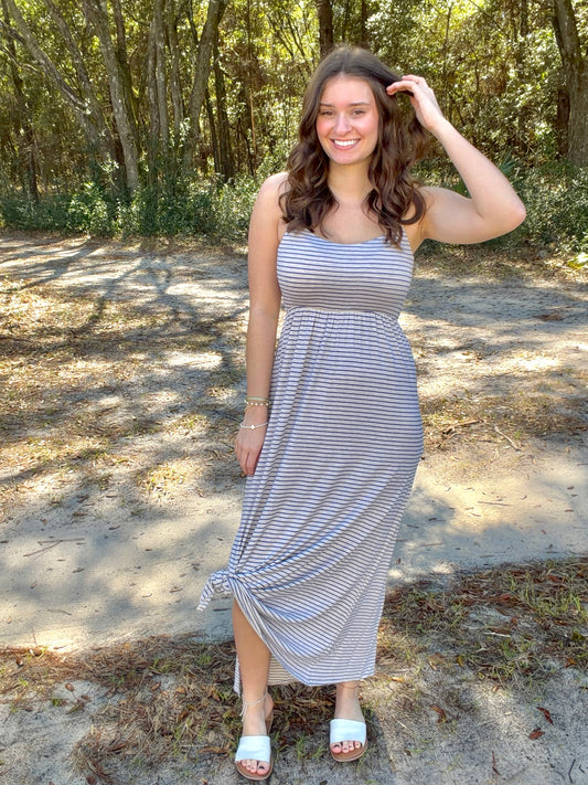No Wonder Maxi Dress - Navy