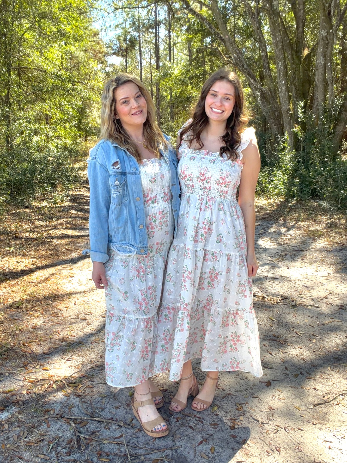 Sweet Feilds Floral Midi Dress