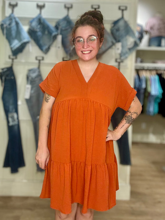 Pumpkin Spice Dress