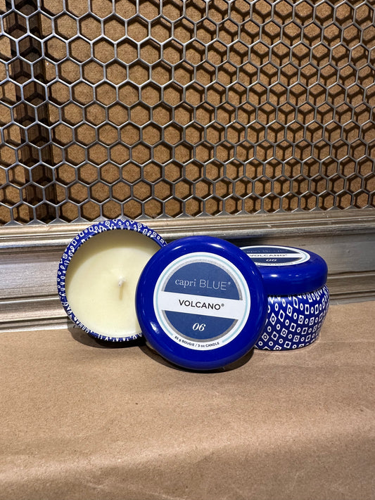 3 OZ Mini Tin Candle - Blue