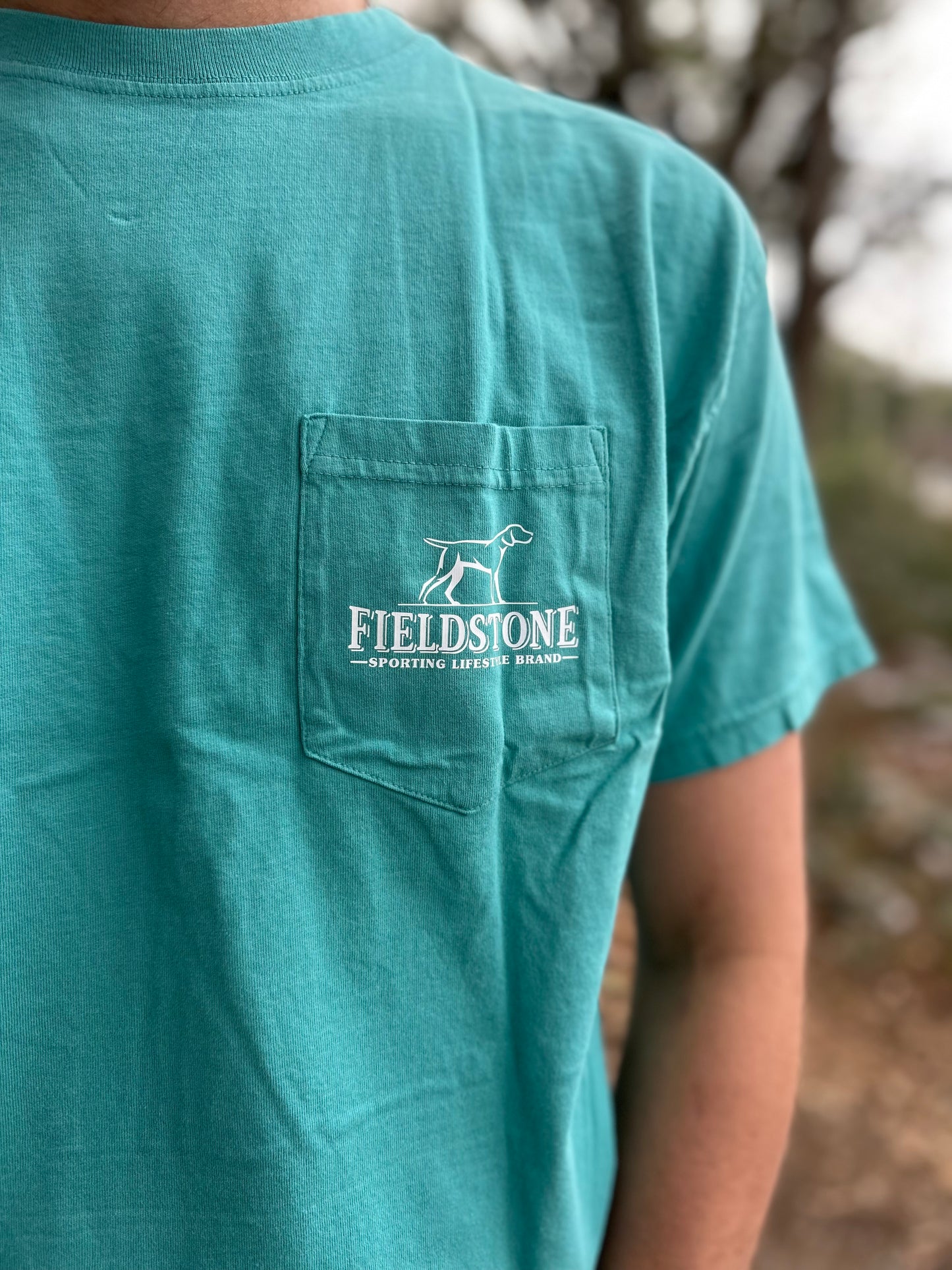 Double Dog Marsh Seafoam Tee