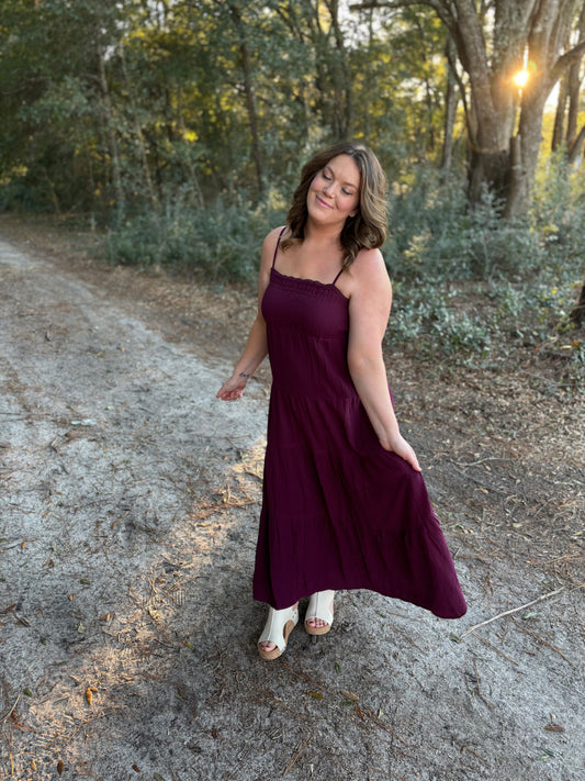 Plum Sundress