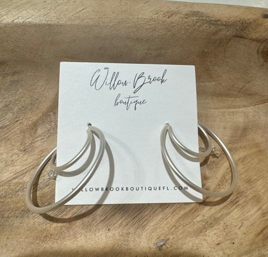 Marlee earrings- Silver