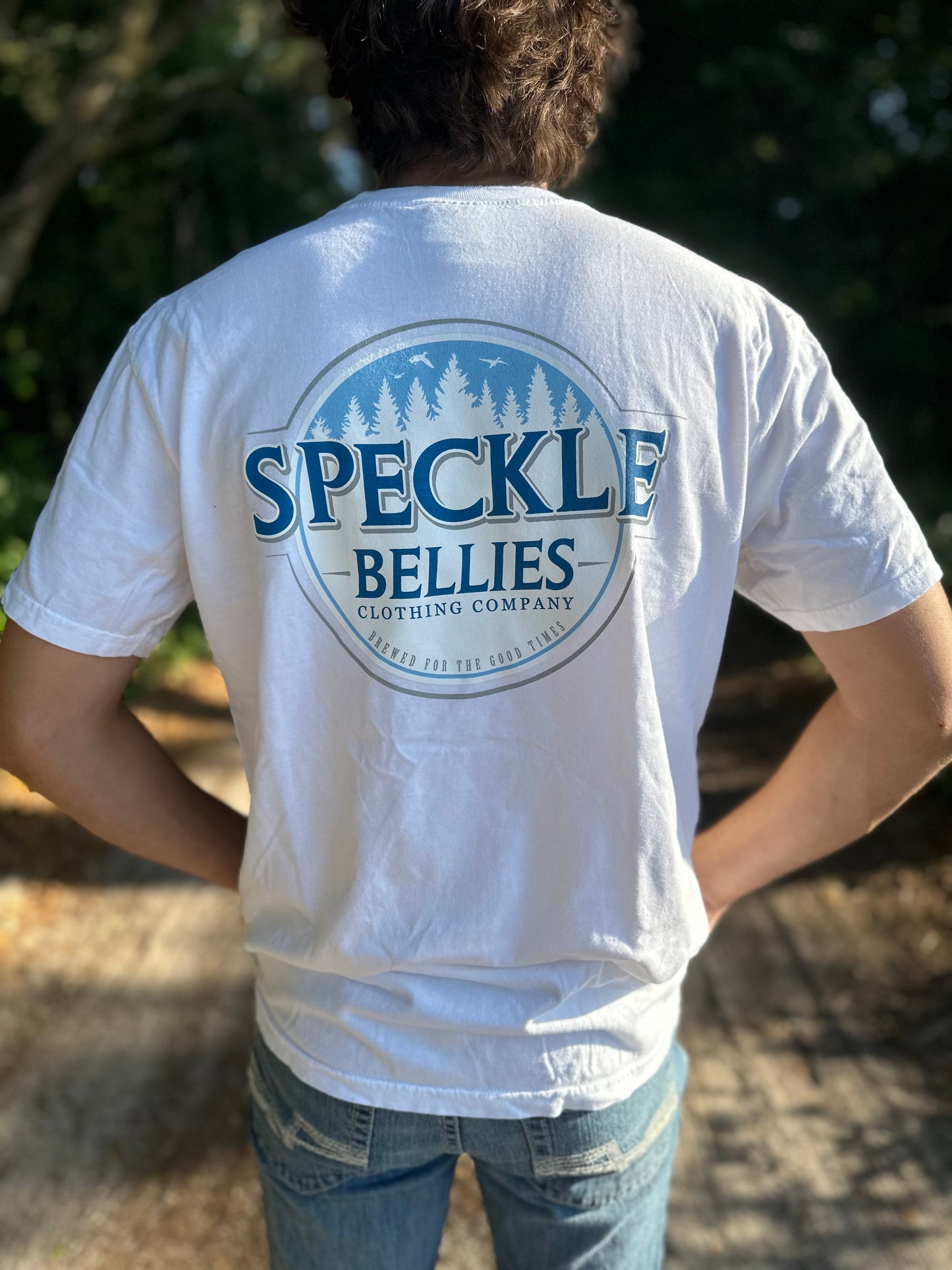 Brewed Tshirt -Speckle Bellies