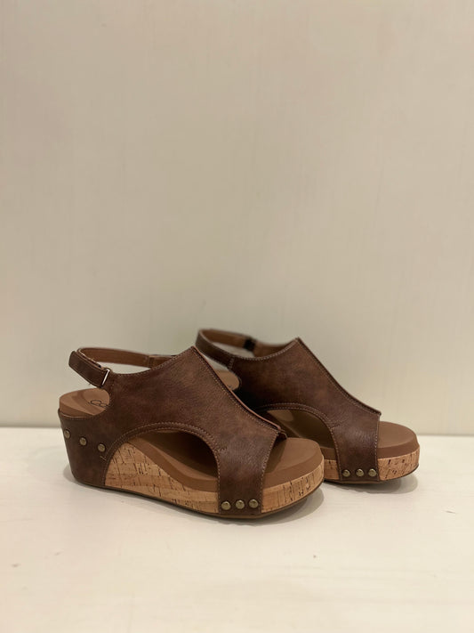 Rustic Brown Wedges - T