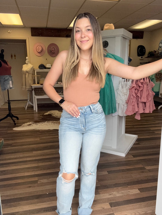 Pretty Please HR Straight Jean