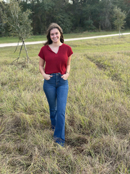 Morning Chill Short Sleeve Pullover