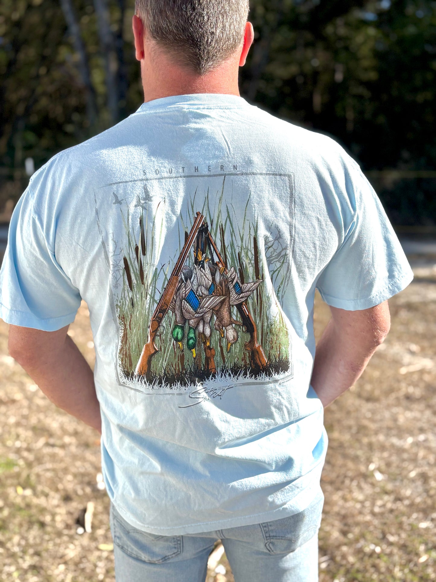 Duck Tripod Pocket Tee