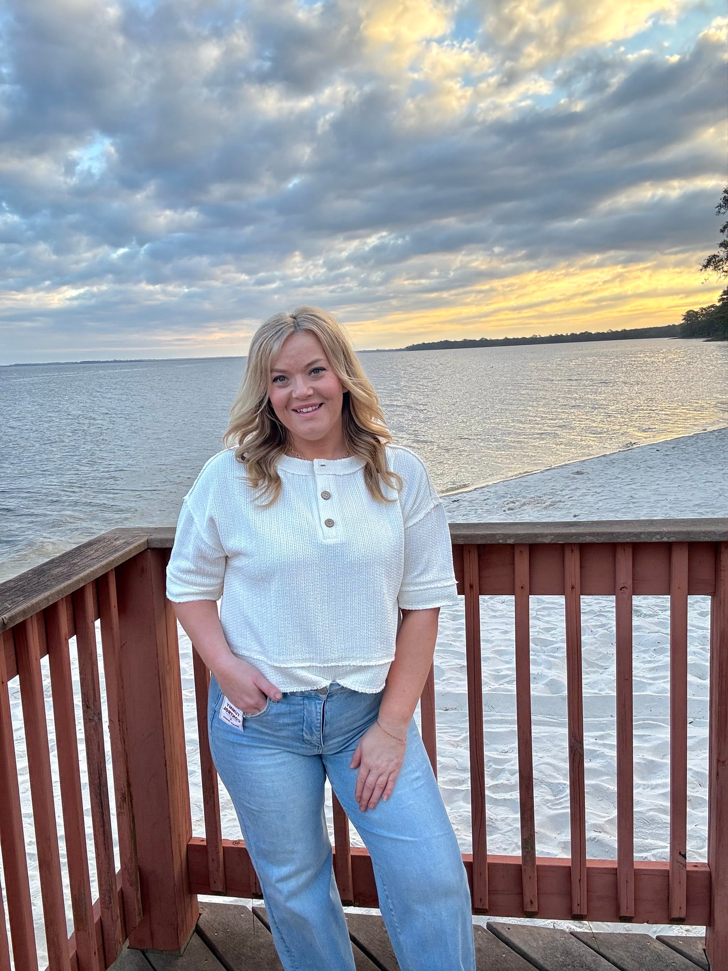 The Ivory Henley Top