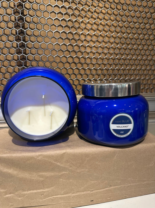 28 OZ Signature Candle - Blue.