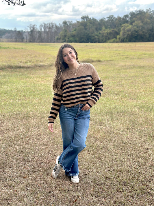 The Sloan Stripe Sweater