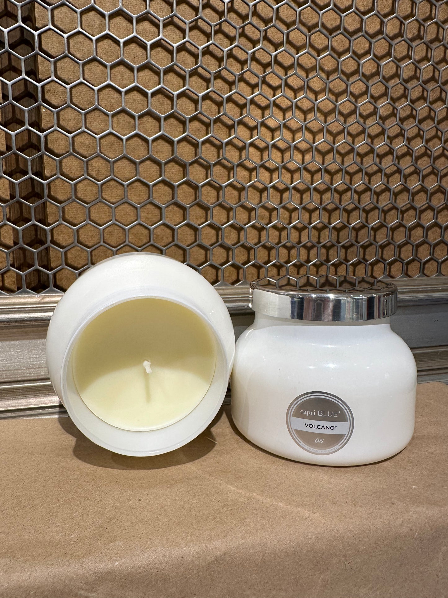 8 OZ Petite Candle - White