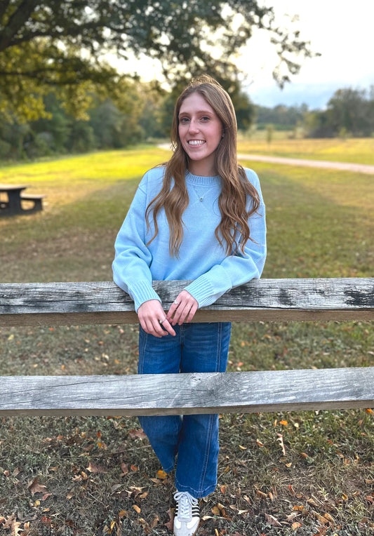 Winter Snowfall Sweater