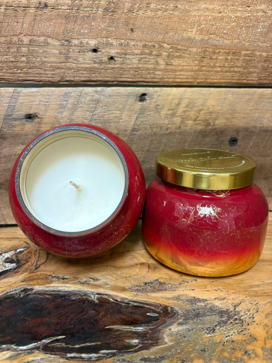 19 oz Glimmer Jar Candle - Apple Cider