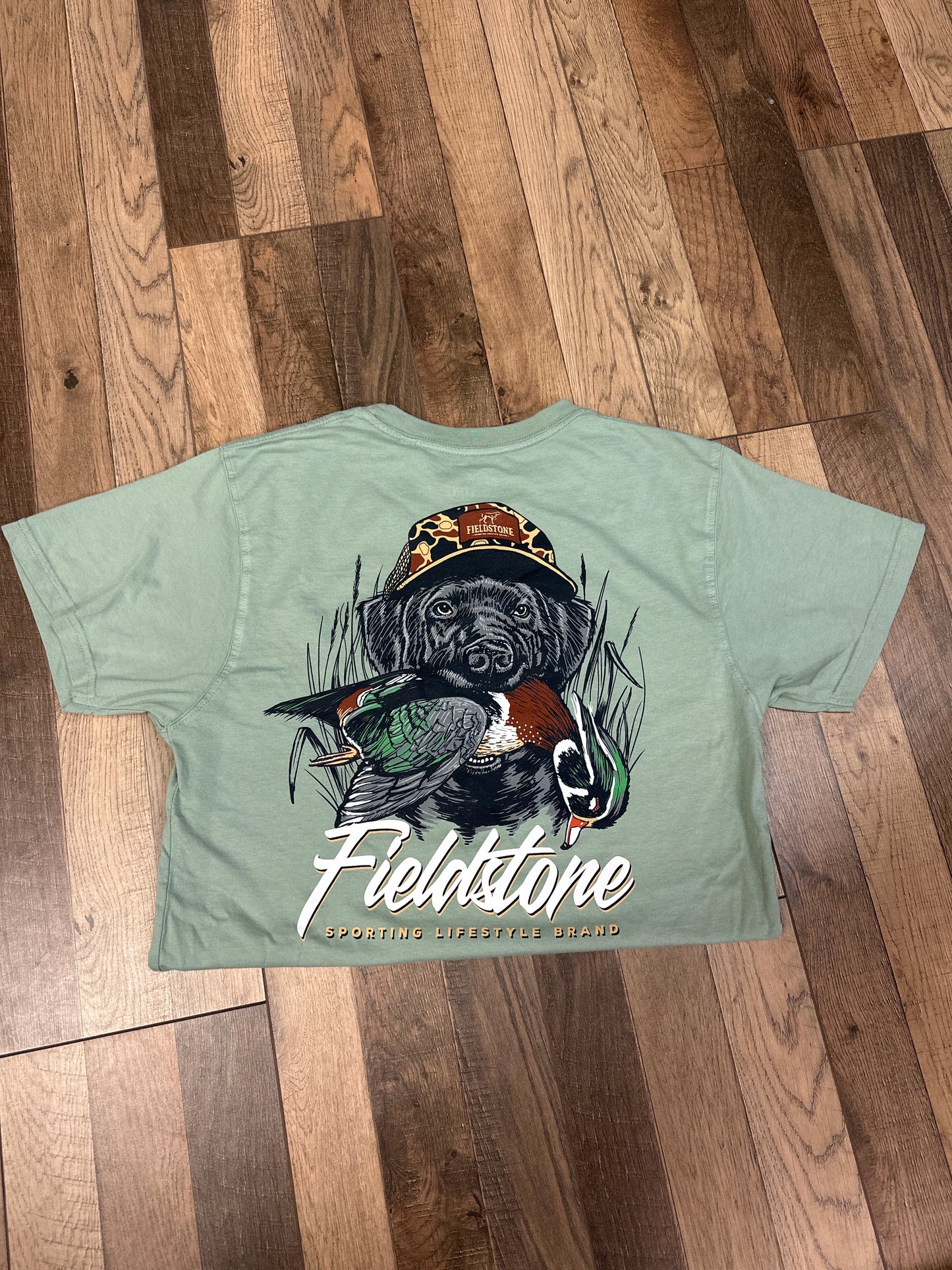 lab woodie T shirt