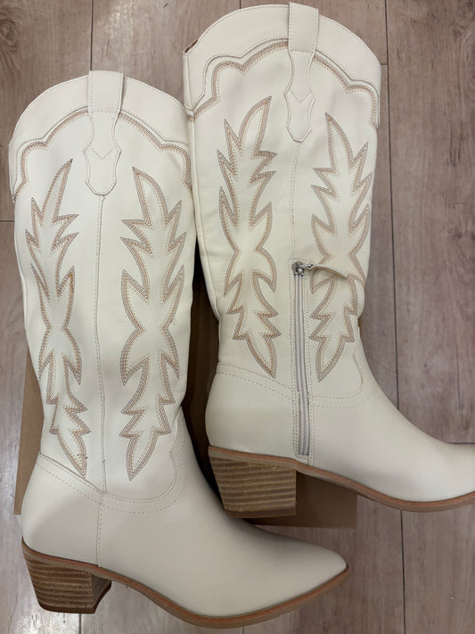 The Gabrielle boots - Cream