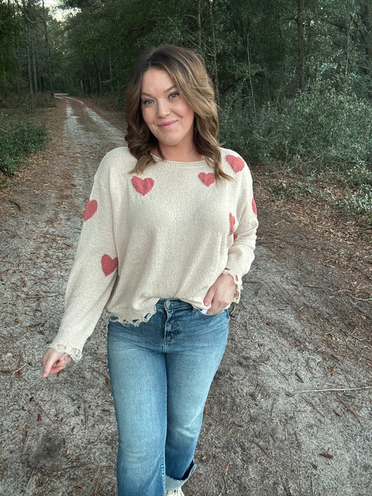 Queen of Hearts Sweater