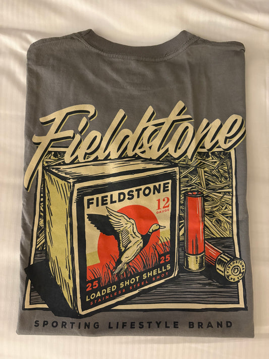 Fieldstone Shotgun Tee-Grey