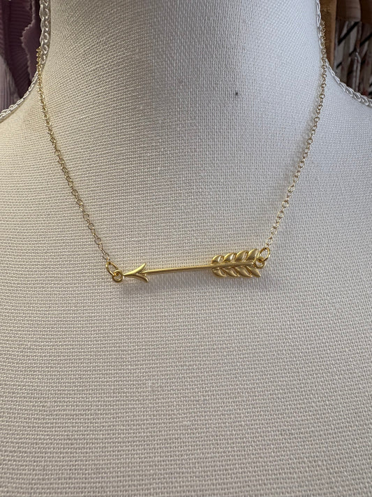 FSU Arrow Necklace - 16"