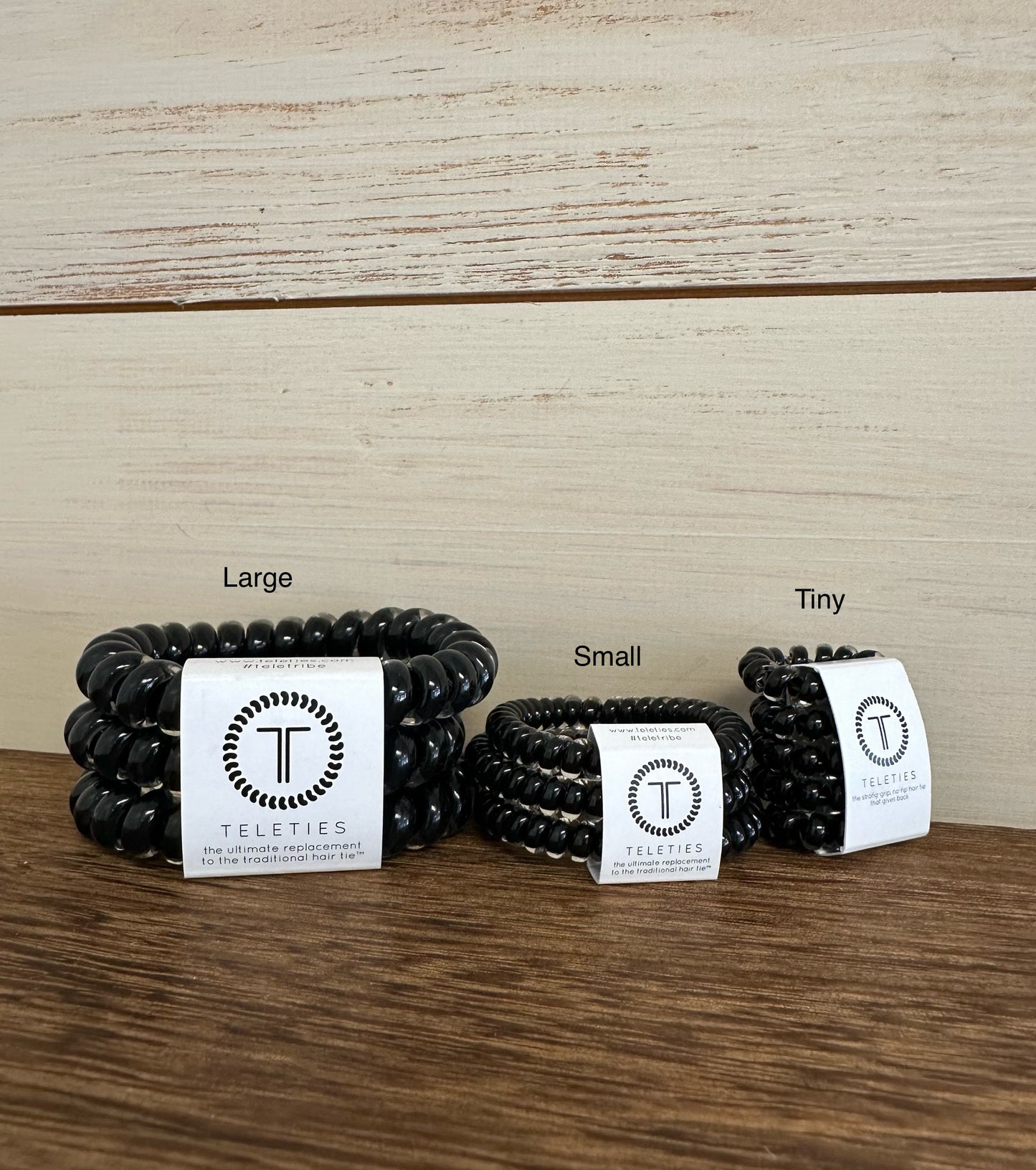 Jet Black Teleties - Tiny T