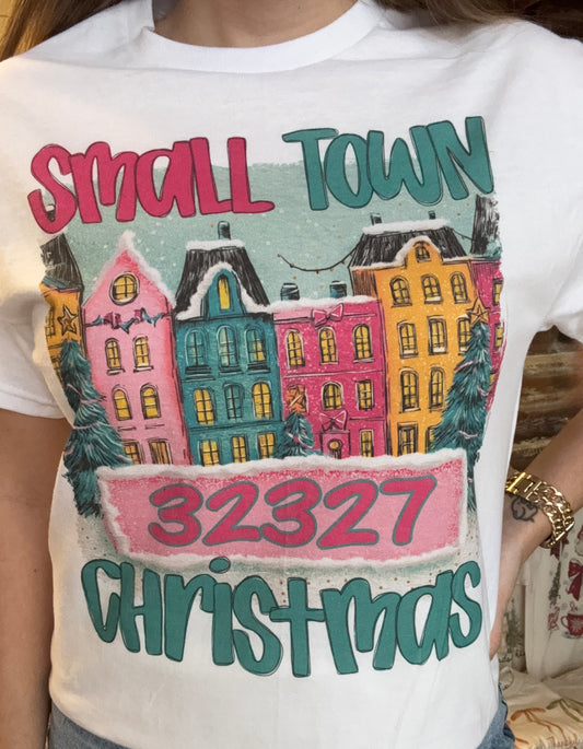 Small Town Christmas Tee