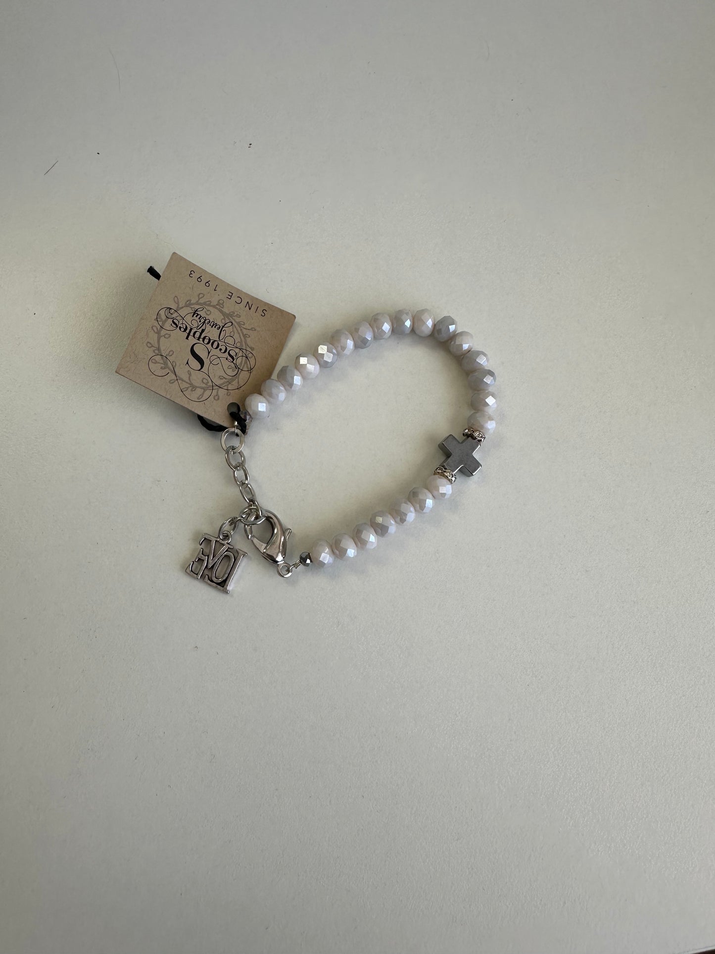 love cross bracelet