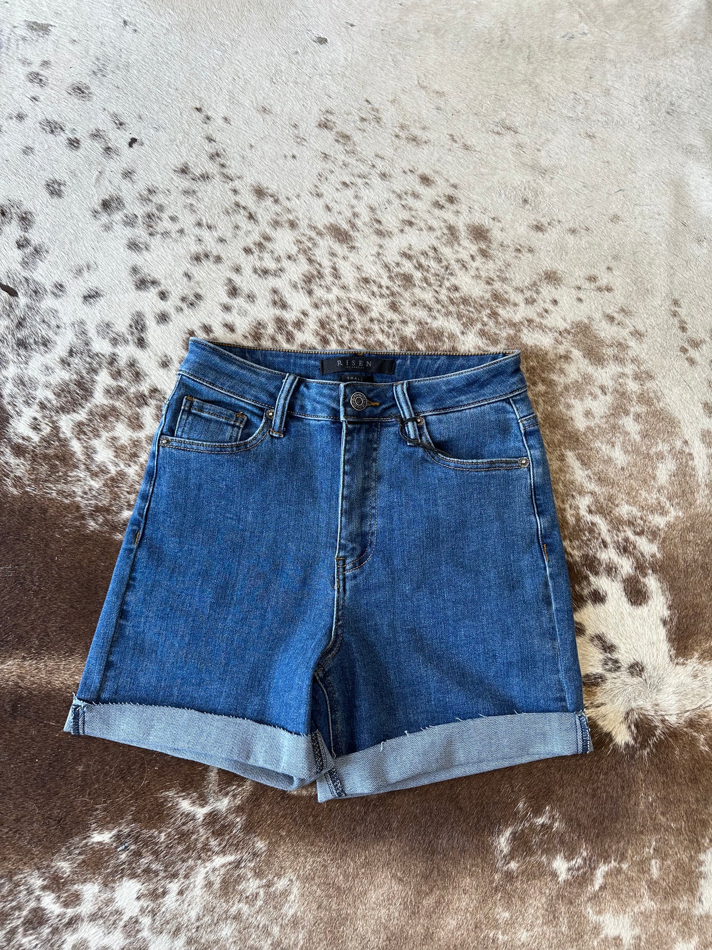 Beach Day denim shorts