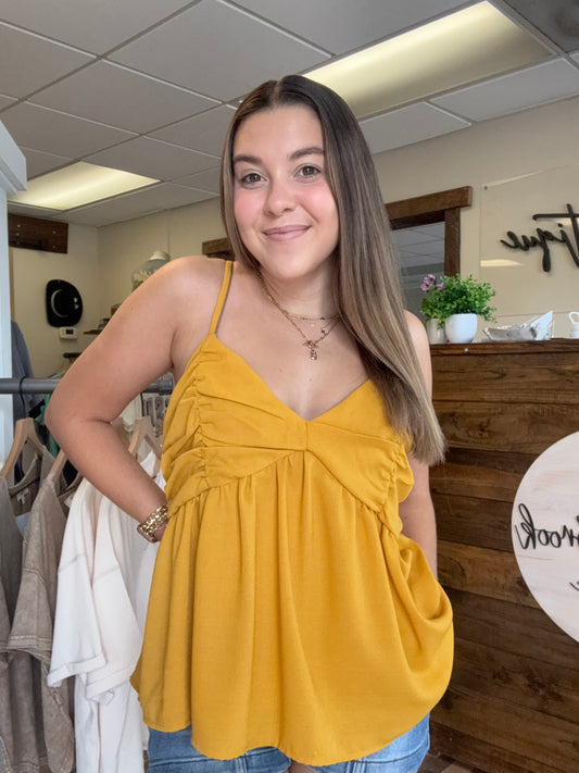 In The Moment Top - Mustard