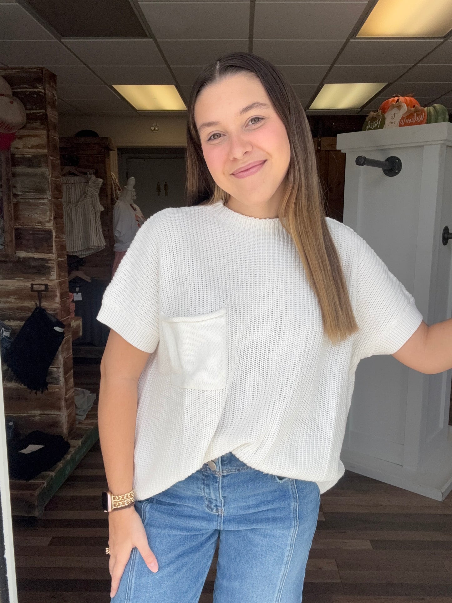 Morning Brew Sweater - Off White