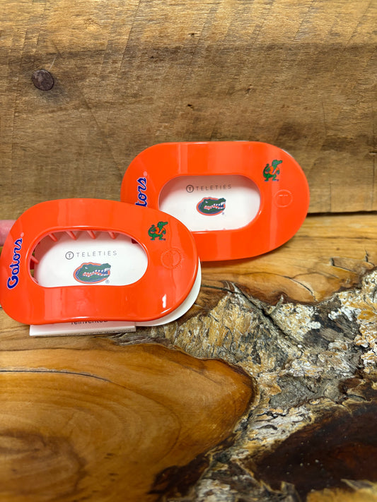 Go Gators! Teleties Flat Clip - Medium