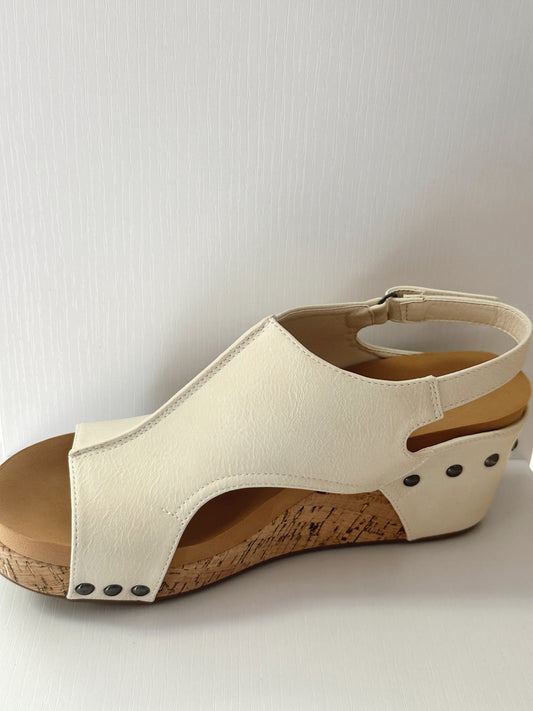 Cream wedges